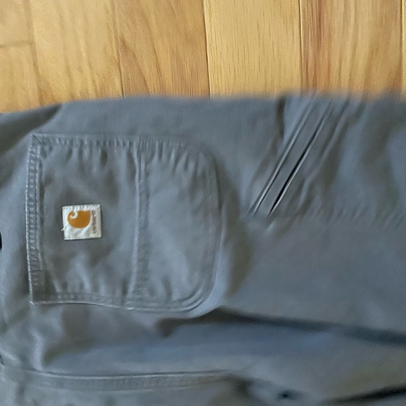 CARHARTT MENS GRAY 38/30 like new pants - Picture 2 of 5